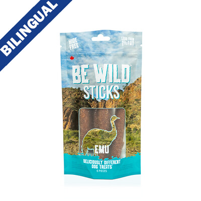 This &amp; That® Be Wild™ Sticks Emu Crunchy Dog Treat (6 ct)
