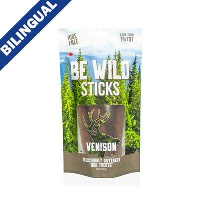 This &amp; That® Be Wild™ Sticks Venison Crunchy Dog Treat (6 ct)