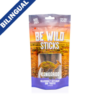 This &amp; That® Be Wild™ Sticks Kangaroo Crunchy Dog Treat (6 ct)