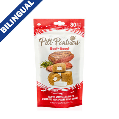 This &amp; That® Pill Partners™ Beef Recipe Dog Treat 150 gm