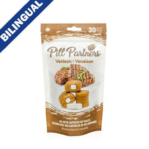 This &amp; That® Pill Partners™ Venison Recipe Dog Treat 150 gm