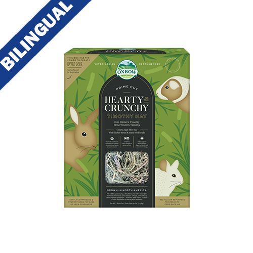 Oxbow Animal Health™ Prime Cut Hearty &amp; Crunchy Timothy Hay 40oz