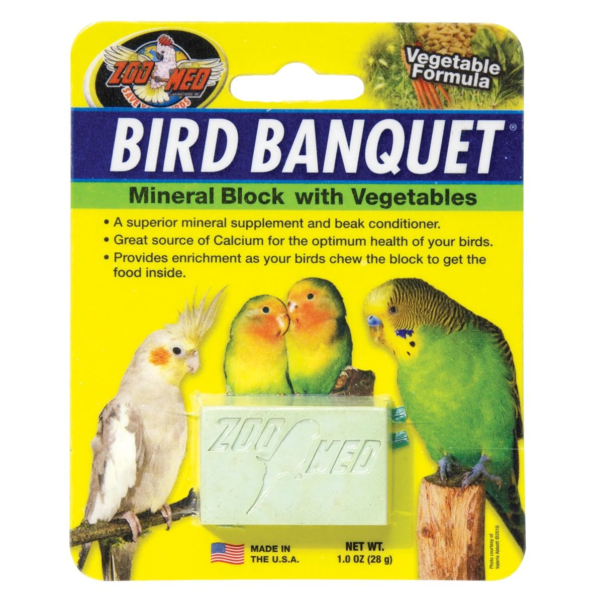 ZooMed - Bird Banquet - Mineral Block with Vegetables