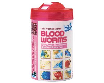 Hikari - Freeze Dried - Blood Worms - 0.42oz (12g)