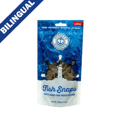 This &amp; That® Fish Snaps™ Gently Baked Fish Treats for Dogs Large