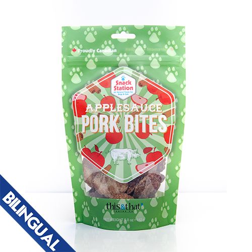 This &amp; That® Snack Station Applesauce Pork Bites 142 gm