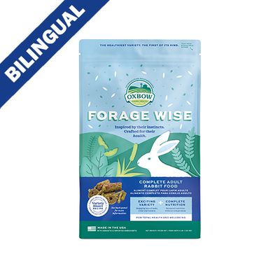 Oxbow Animal Health™ Forage Wise Complete Adult Rabbit Food 4lb