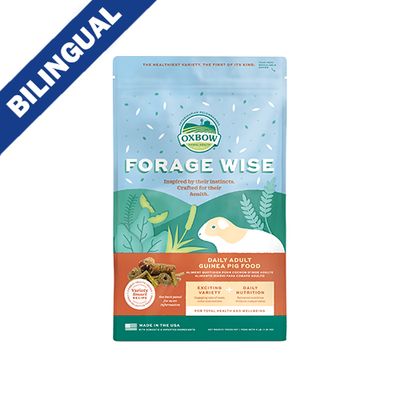 Oxbow Animal Health™ Forage Wise Daily Adult Guinea Pig Food 4 lb