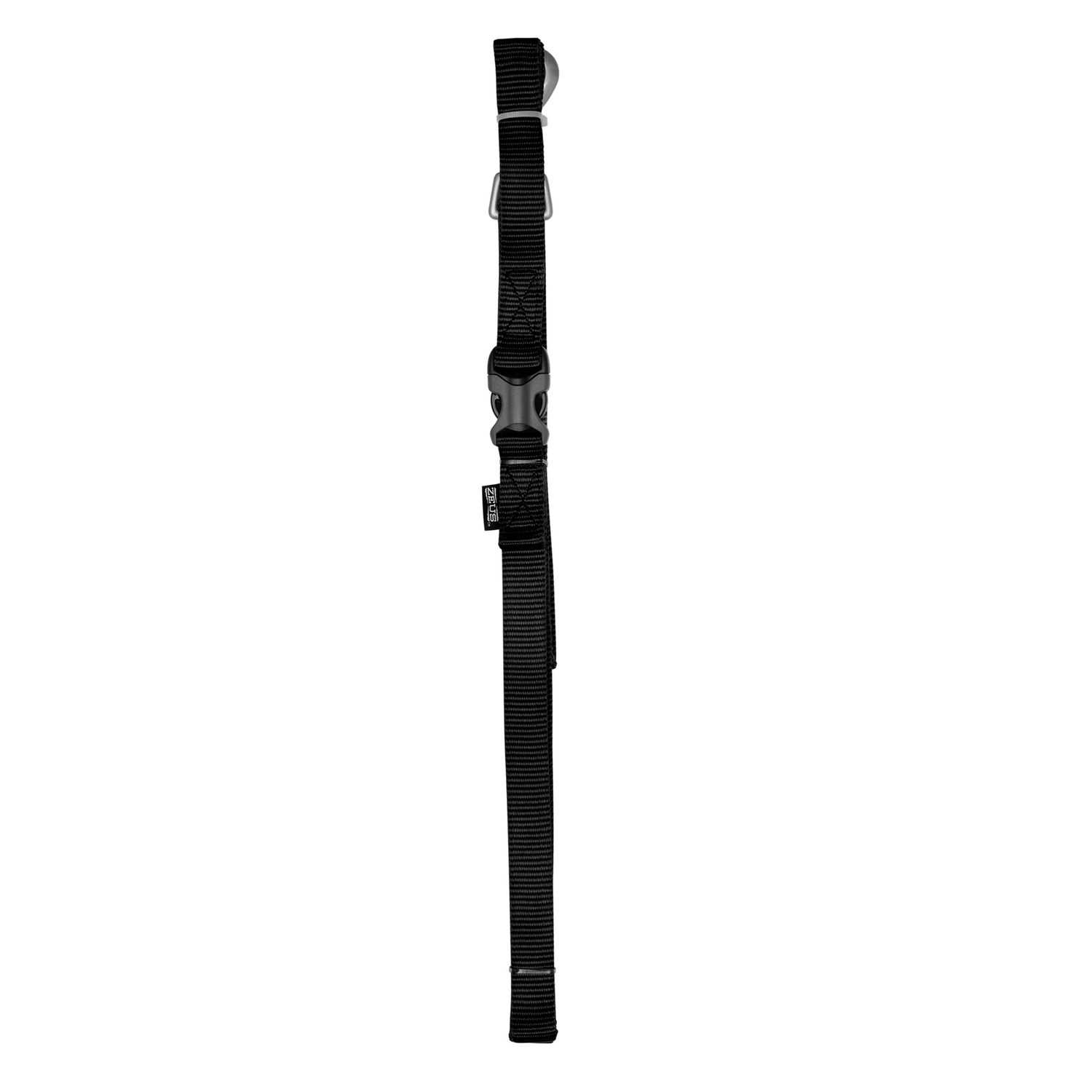 Zeus Nylon Leash - Black - Medium - 1.2 m (4 ft)