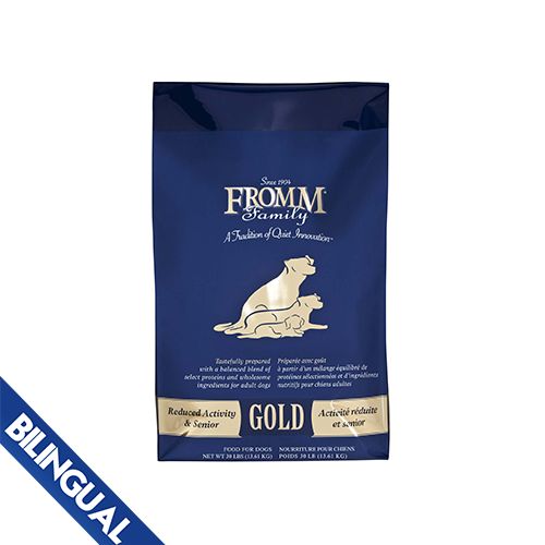 Fromm® Gold Reduced Activity &amp; Senior Dry Dog Food 30 lb