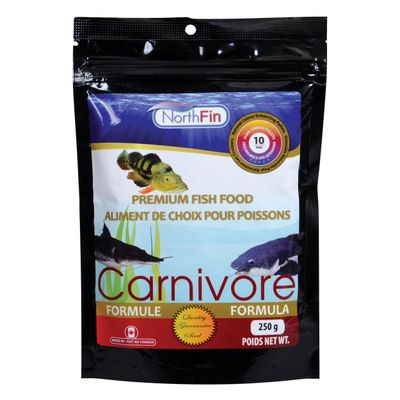 NorthFin - Mass Carnivore Formula - 10 mm Sinking Pellets - 250 g