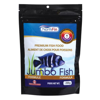 NorthFin - Jumbo Formula - 4 mm Sinking Pellets - 250 g