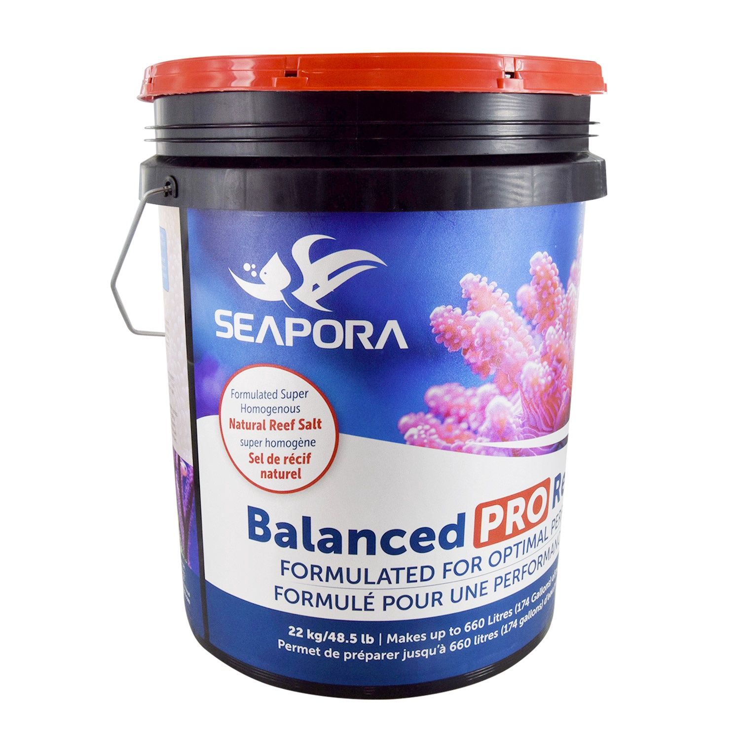 Seapora - Balanced Pro Reef Salt Bucket - 175