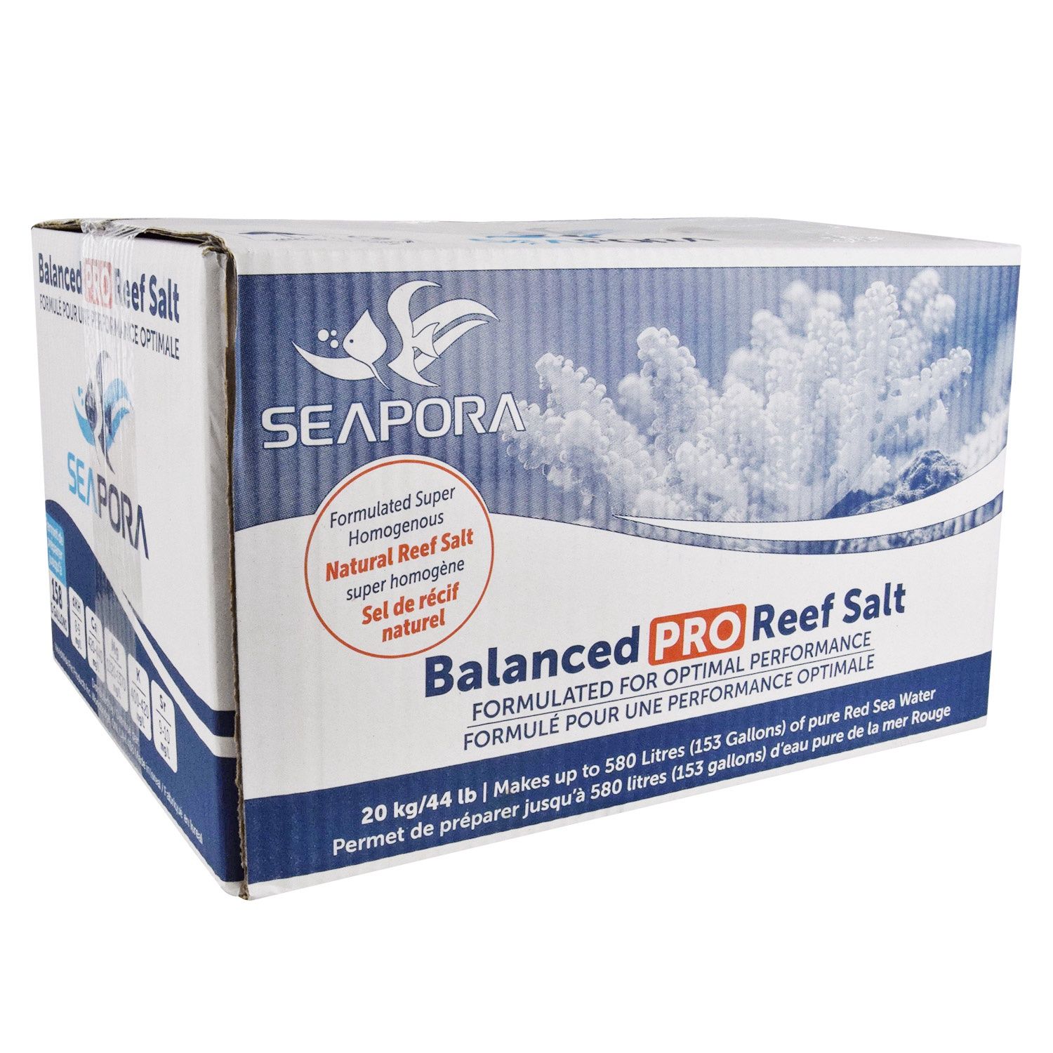 Seapora - Balanced Pro Reef Salt Box - 160