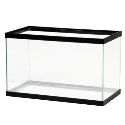 Aqueon - All Glass - 10gal - Black trim - clear silicone