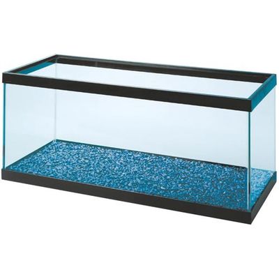 Aqueon - Standard Glass Rectangle Aquariums - Black - 20 Gallon Long
