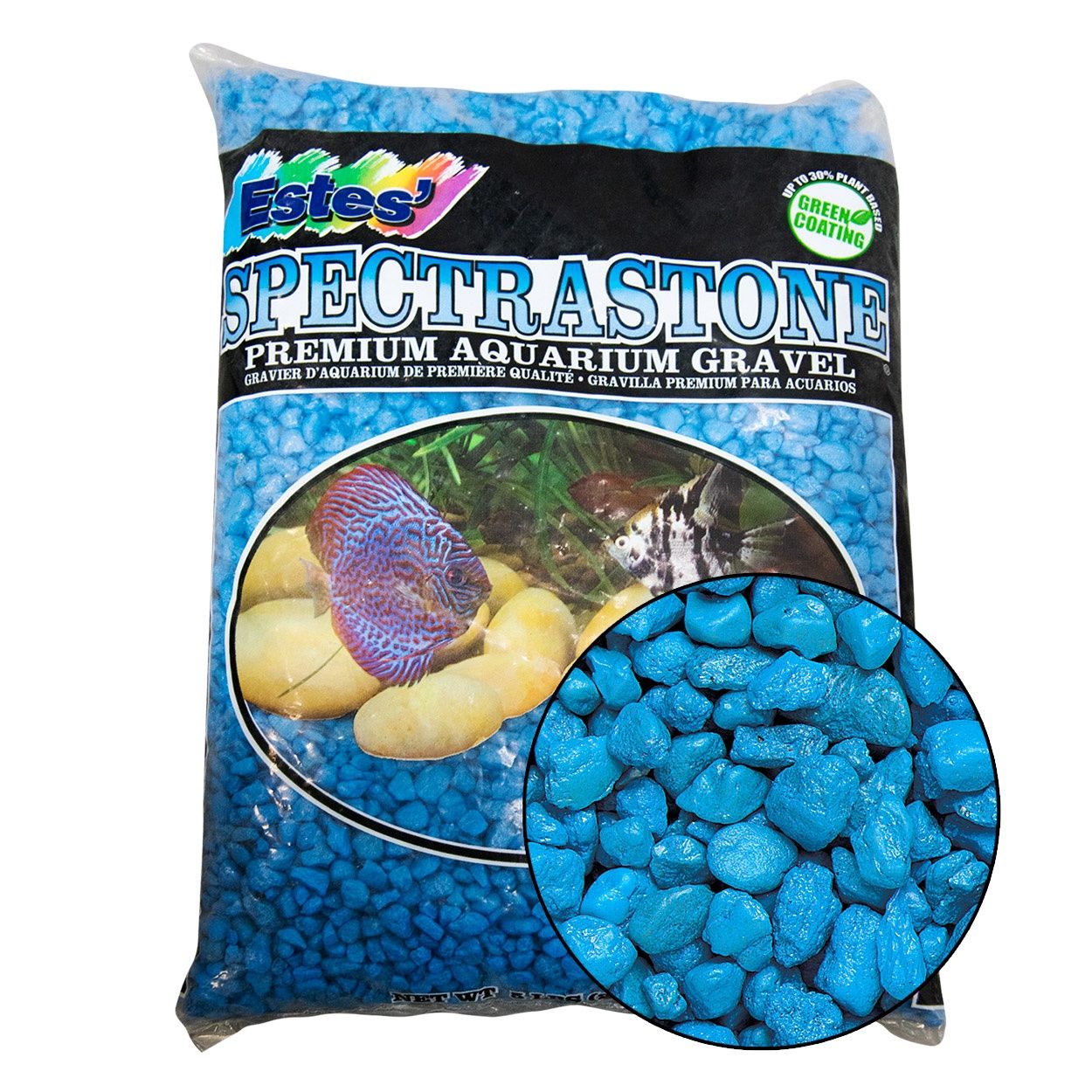 Estes - Special Spectrastone Gravel - Light Blue - 5 lb