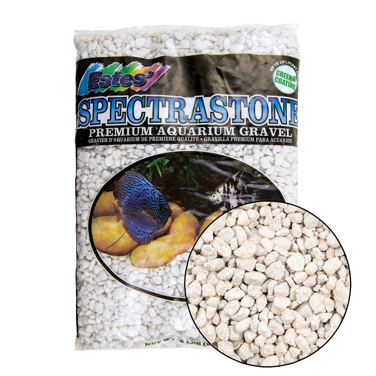 Estes - Special Spectrastone Gravel - White - 5 lb