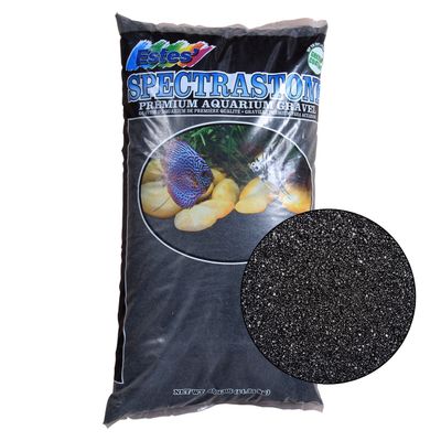 Estes - Stoney River Premium Aquarium Sand - Black - 25 lb