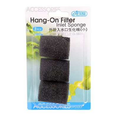Ista - Hang-On Filter Inlet Sponge - Small - 3 pk
