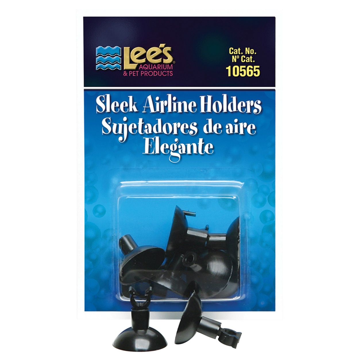 Lee&#39;s - Sleek Airline Holders - Black - 6 pk