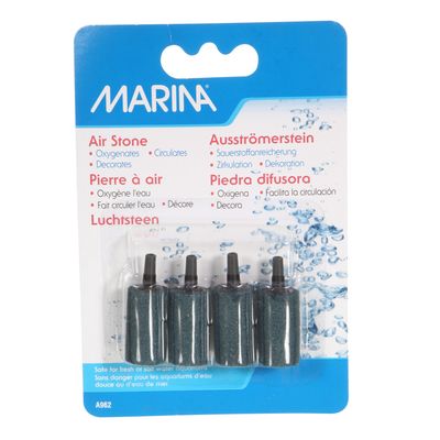 Marina Air Stone, Cylindrical, 2.84 cm (1 1/2"), 4 pieces