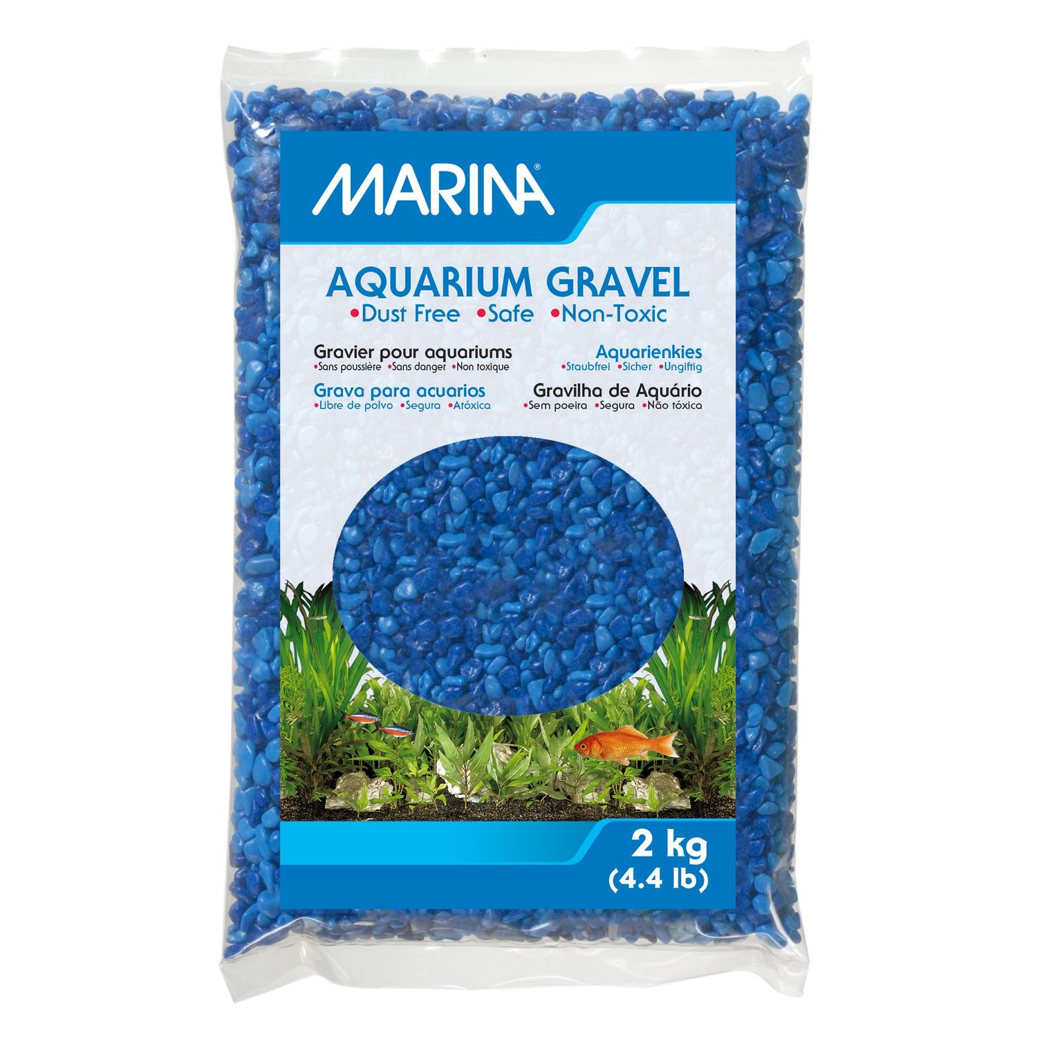Marina Gravel Blue on Blue 2kg