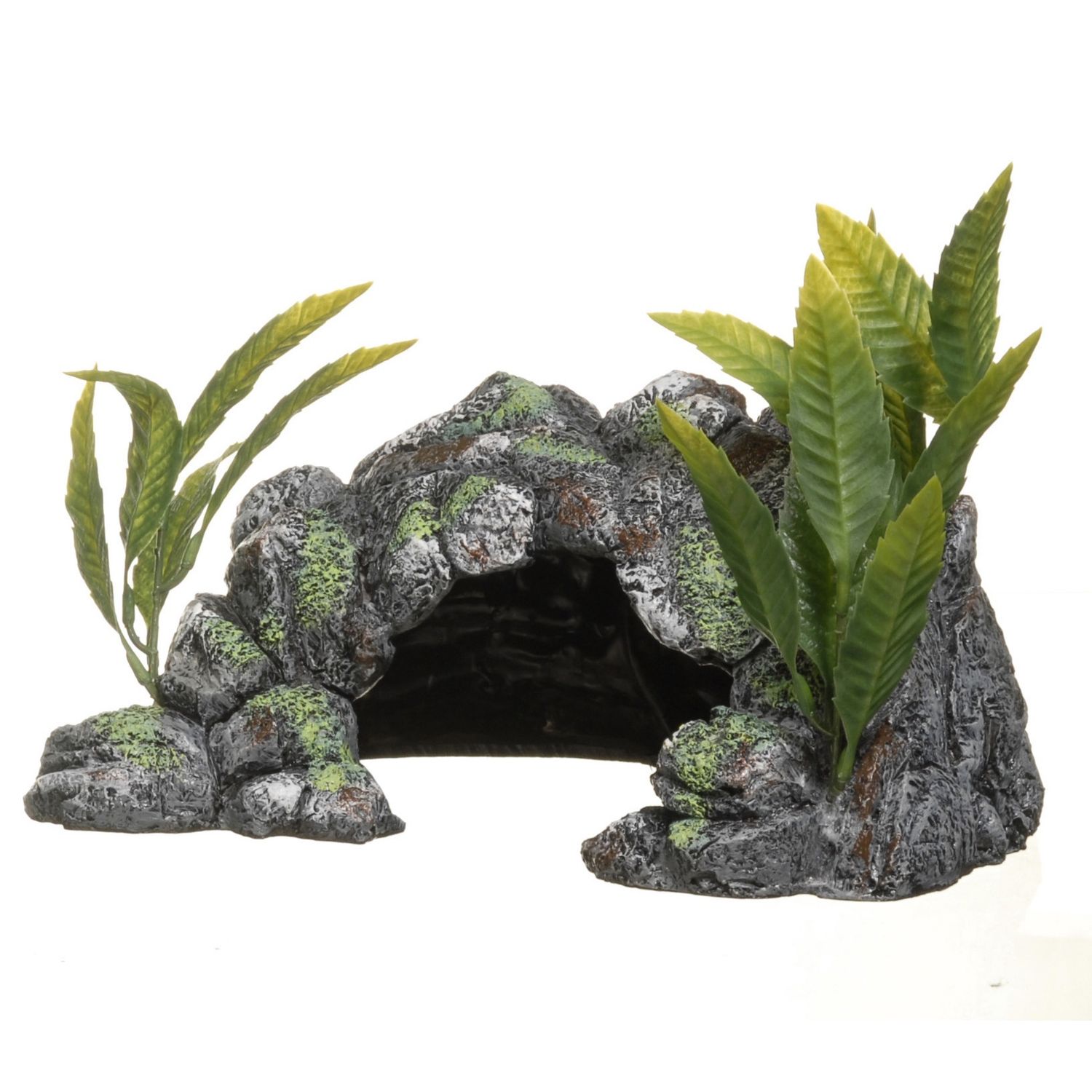 Marina Polyresin Decor Cave Ornament - Large - 13 x 29 x 19.5 cm (5.1 x 11.4 x 7.7 in)