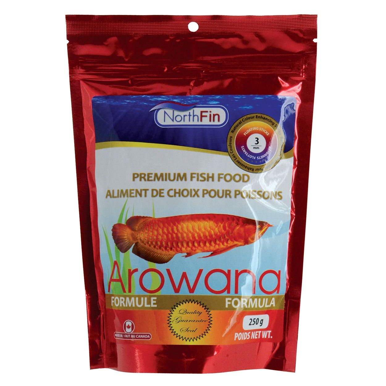 NorthFin - Arowana Formula - 3 mm Floating Sticks - 250 g