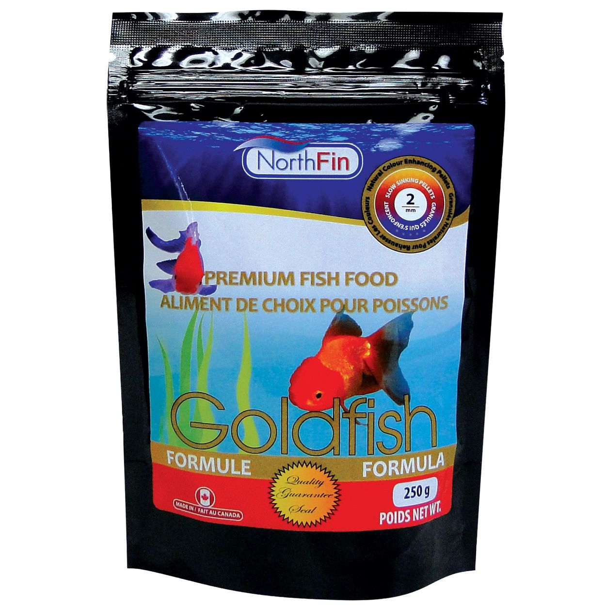 NorthFin - Goldfish Formula - 2 mm Sinking Pellets - 250 g