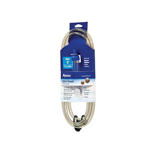 Aqueon® Siphon Vacuum Gravel Cleaners Mini 5&quot; 1-3gal