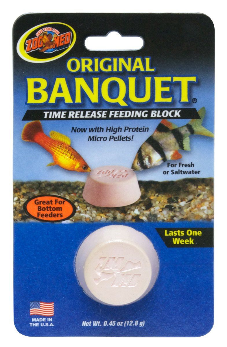 Zoo Med Original Banquet 7 Day Feeding Block 1/Card
