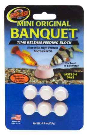 Zoo Med Original Banquet 3-4 Day Feeding Block 6/Card