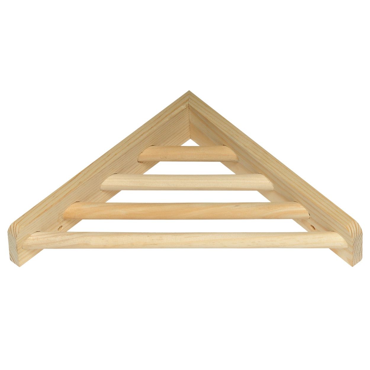 Prevue Hendryx Wood Corner Shelf - 7&quot;