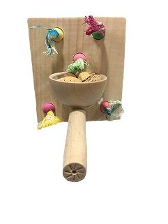 Beak Joy - Wall nut, cage mount for small Parrots