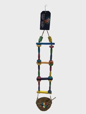Beak Joy - Half coco ladder, suitable for small Parrots