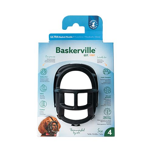 Company of Animals® Baskerville® Ultra Muzzle Size 4