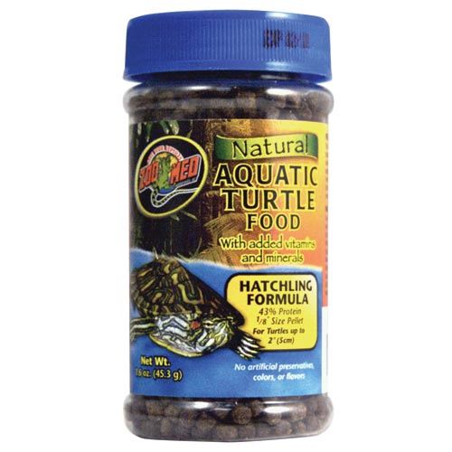 ZooMed - Aquatic Turtle Food - Hatchling - 1.6oz (45.3g)