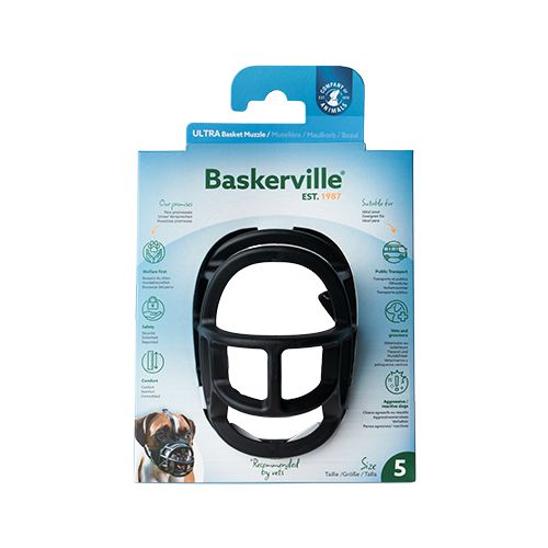 Company of Animals® Baskerville® Ultra Muzzle Size 5