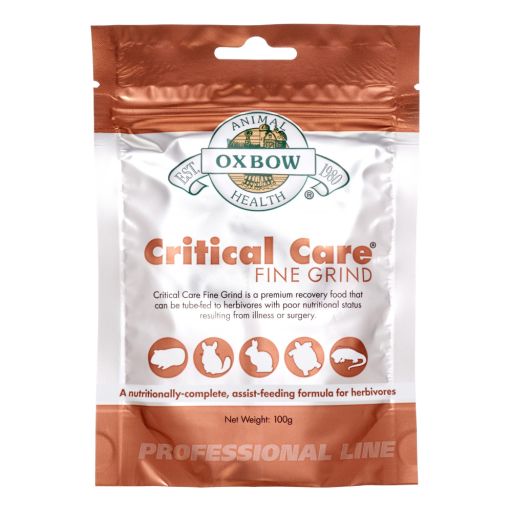 Oxbow Animal Health™ Critical Care® Herbivore Fine Grind Natural Papaya Flavor 100gm