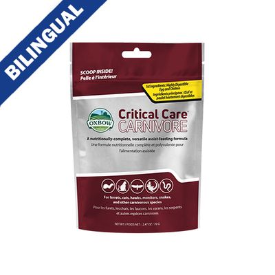 Oxbow Animal Health™ Critical Care® Carnivore 70gm