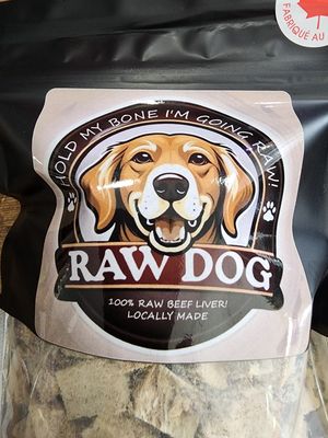 Raw Dog - 100% Freeze Dried Beef Liver - 75g