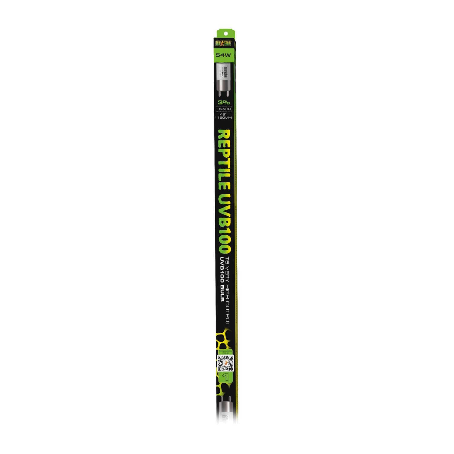Exo Terra Reptile UVB100 T5 Very High Output Bulb - 54W - 1150MM (46 in)