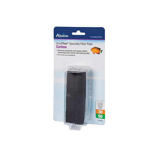 Aqueon® Specialty Filter Replacement Pads Carbon 30/50