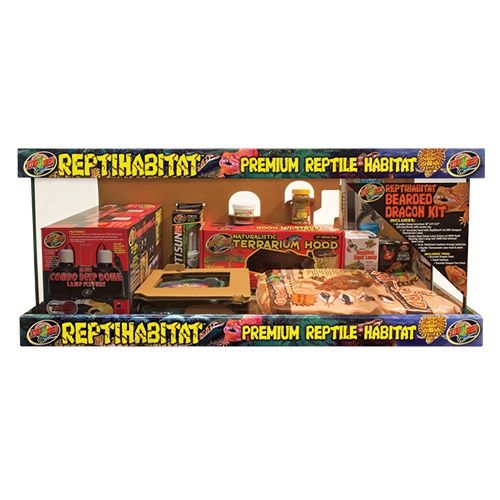 Zoo Med - ReptiHabitat Bearded Dragon Kit - 20 gal Long
