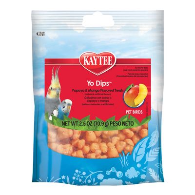 Kaytee -Yogurt Dipped Papaya - Mango Yogurt - 2.5 oz
