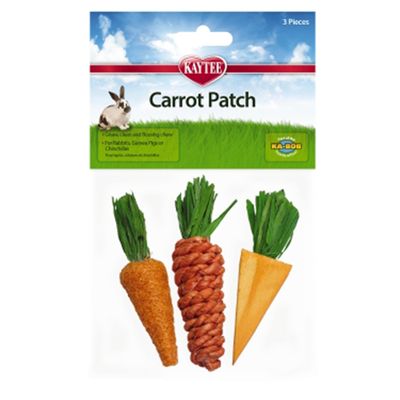 Kaytee® Chew Toy Carrot Patch (3 ct)