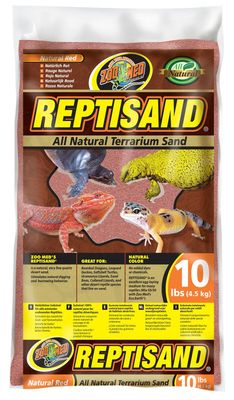 Zoo Med ReptiSand® – Natural Red - 10lbs