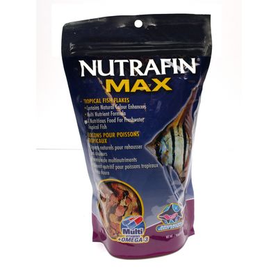 Nutrafin Max Tropical Fish Flakes, 180 g (6 oz)