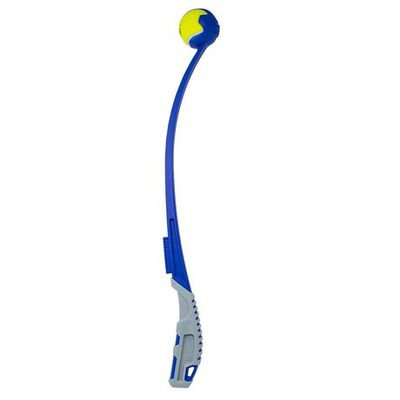 Nerf Dog 25in Air Strike Thrower With Ball Clip / Hand Free Pickup / Fetch - NEW
